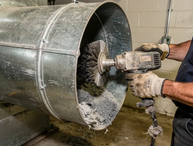Industrial-grade dryer vent cleaning by Southington Dryer Vent Cleaning in Southington